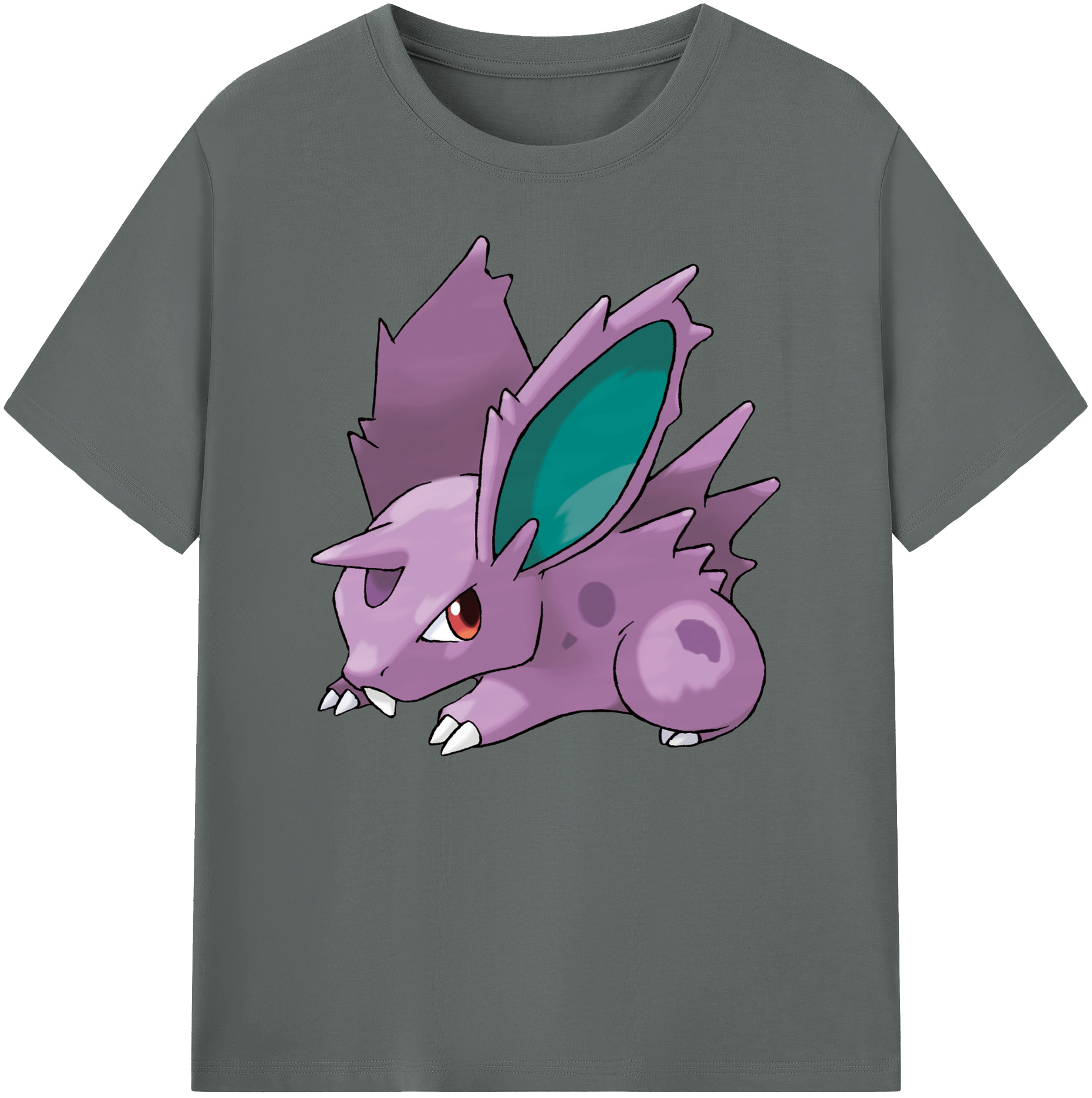 （画像用） ポケットモンスター Pokémon 綿100％ メンズ半袖Tシャツ｜肌触りやわらか＆通気性